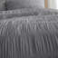 Seersucker Duvet Cover Set with Pillowcases-85748161-85748167