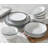 Boroff 16 Piece Porcelain China Dinnerware Set - Service for 4-1897272692