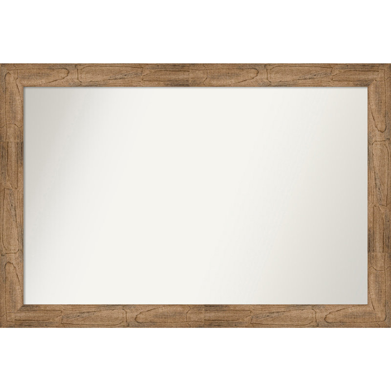Timmy Solid Wood Wall Mirror, Rectangle, 33.5" x 49.5"