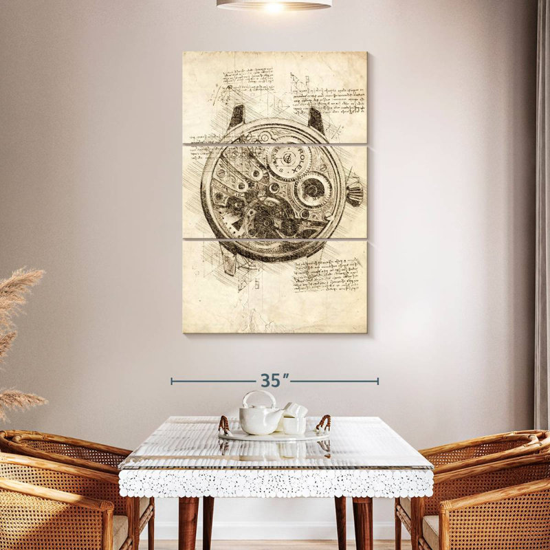 Old Rolex Inside, 50" H x 32" W