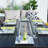 Gessell Wicker 6 - Person Patio Conversation Set with Cushions