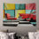 Tapisserie murale voiture - décoration murale transport