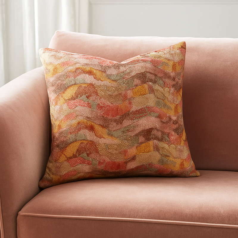 Positano Square Pillow Cover & Insert