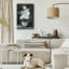 «White Flowers In Vase» par Yvette St. Amant, art mural en verre acrylique-799694900