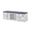 Banc en tissu et finition Cargo avec rangement-118552483