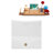 70.5'' x 31.5'' Soaking Acrylic Bathtub-95288530