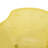 Modern Yellow Polypropylene Seat - Lotus Style Outdoor Chair With Fatigue Feature And Stable Support Fade