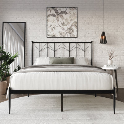 Kricia Metal Open-Frame Bed