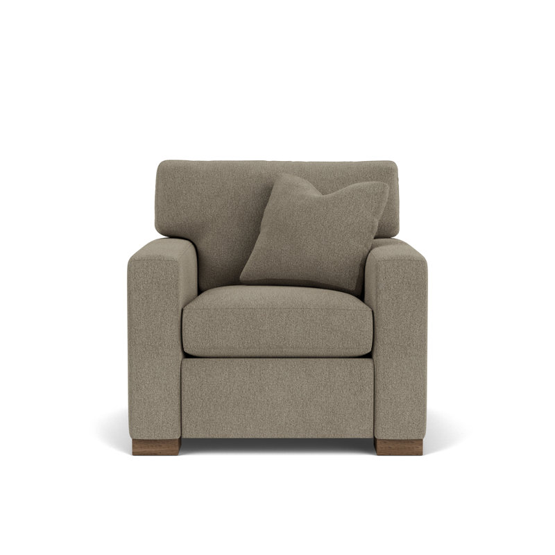 Fauteuil l 37 po, Polyester à 100 % colombe