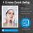 Bright LED Bathroom Mirror 32" X 24" Front Light, 5 Mins Defog, Full HD Reflected, 3 Colors Dimmable, Wall Mounted-2028385079