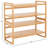 Vallis 12 Pair Solid Wood Shoe Rack