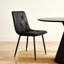 Chaises d'appoint, chaises de salle à manger avec pieds en métal noir Diamond-2141502135-2121526920