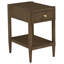 One Drawer Rectangle Drink Table-225617224