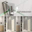 Porte de douche pivotante 24 po x 26 po x H 72 po avec demi-cadre et verre transparent-130816826