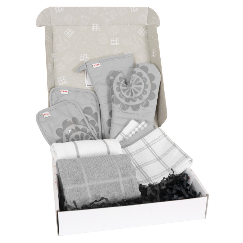 T-fal Complete Collection, Kitchen Gift Set, Gray