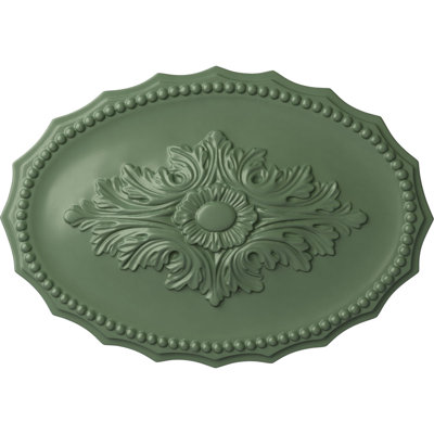 Médaillon de plafond Oxford Endurathane, l 16 7/8 po x H 11 3/4 po x P 1 1/2 po