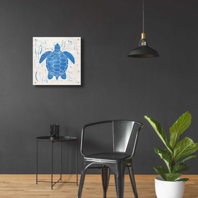 «Sea Creature Turtle Blue» par Courtney Prahl sur