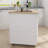 Kitchen Island Rolling Trolley Cart With Towel Rack Rubber Wood Table Top