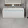 67" Freestanding Solid Surface Bathtub With Overflow And Pop-up Drain