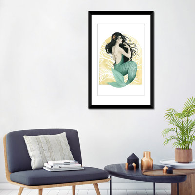 « déco sirène ii », impression sur toile