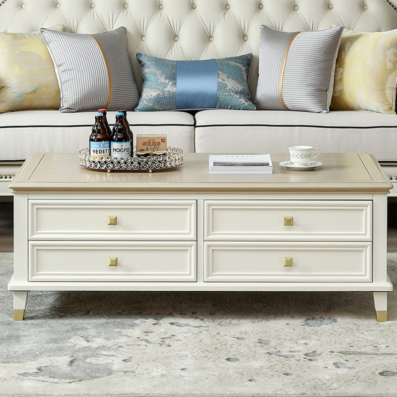 American-style coffee table., Gray