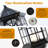 Hardwired and Solar Powered Pier Mount Light Outdoor Post Light Lantern Head