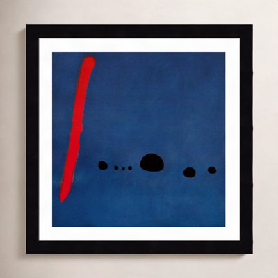 Bleu II Print by Joan Miro