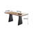 Majeeda Oak Solid Wood Dining Table-879860959