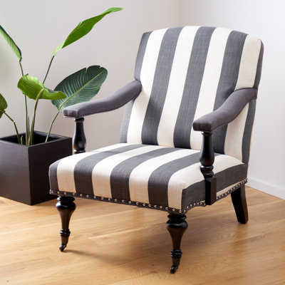 Fauteuil en polyester de 27,6 po de largeur