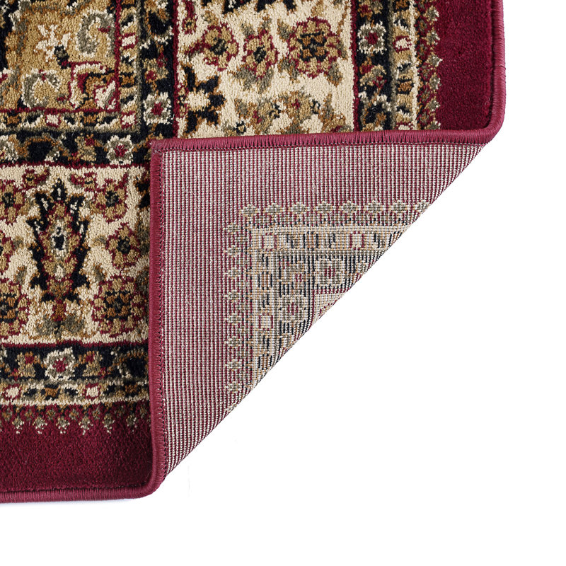 Tapis oriental rouge Clarence, Rectangle 10 pi 6 po x 14 pi 6 po