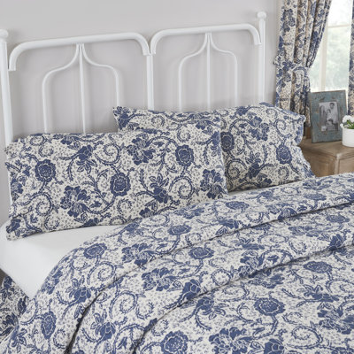 Taie d'oreiller 100% coton Dorset Navy