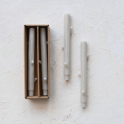 Bougies coniques sans parfum