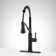 Pull Down Single Handle Kitchen Faucet with Accessories