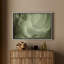 «Green Abstract Modern Minimal Art», reproduction d'art encadrée-771169670-771169689