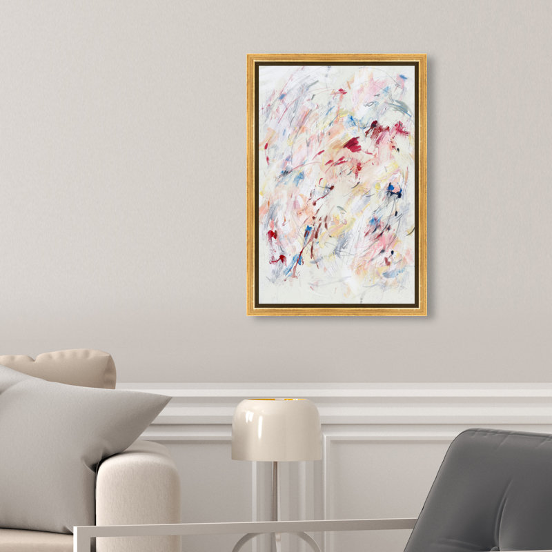 Is It Love Print by Oliver Gal, 16"H x 11"W, Gold Floater Frame