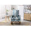 Chaise berçante rembourrée Abigial