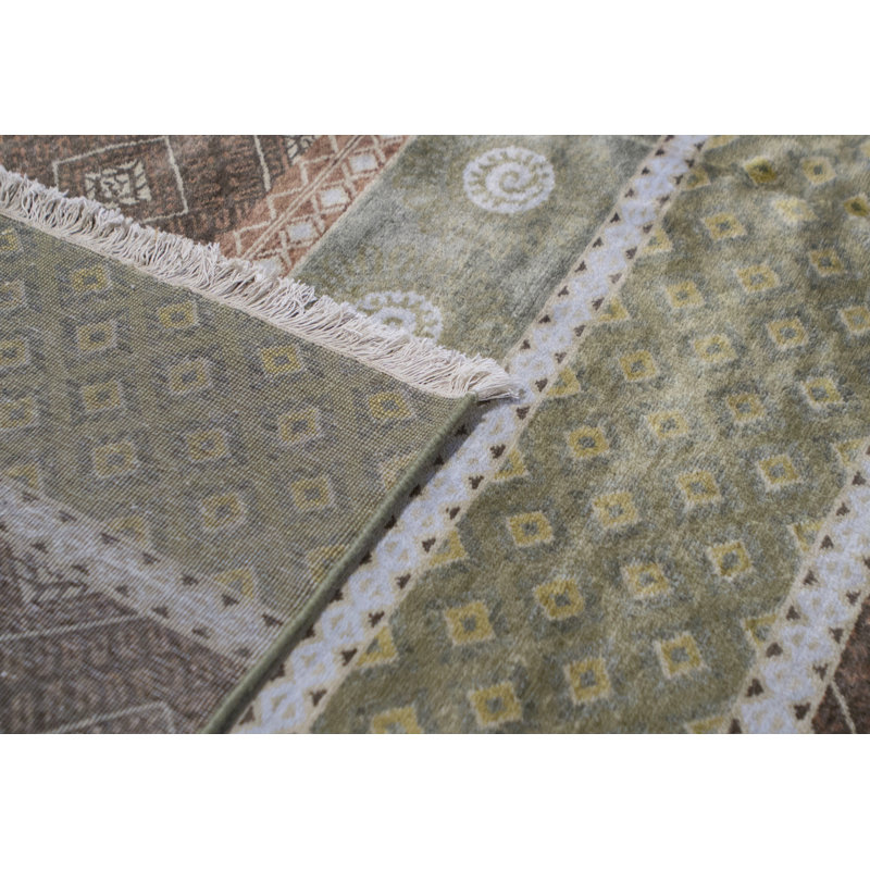 Wool Geometric Area Rug