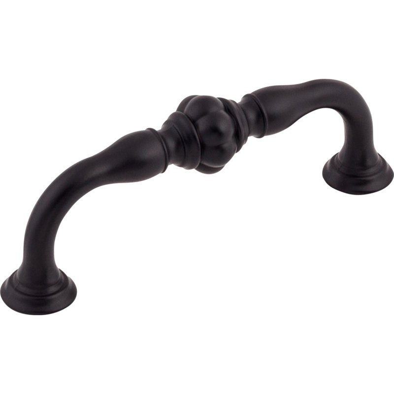 Allington Bar pull, Flat Black, 3 3/4" Center to Center