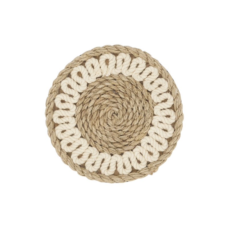 Acantha Collection Rope No Pattern Round Napkin