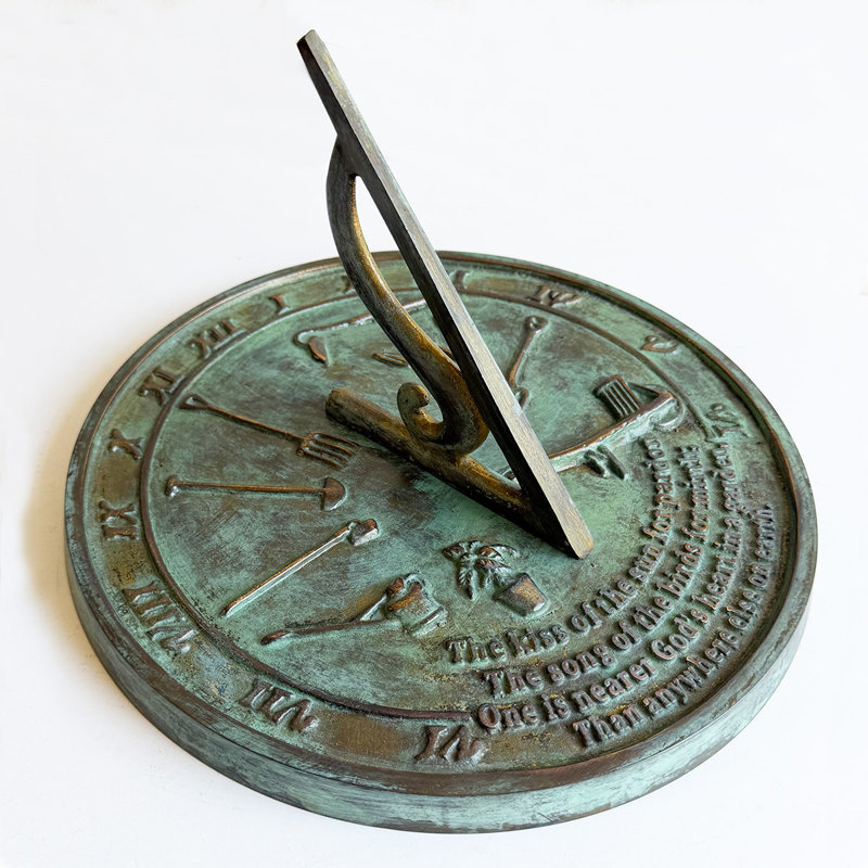 Avo Weather Resistant Landscape & Nature Sundial