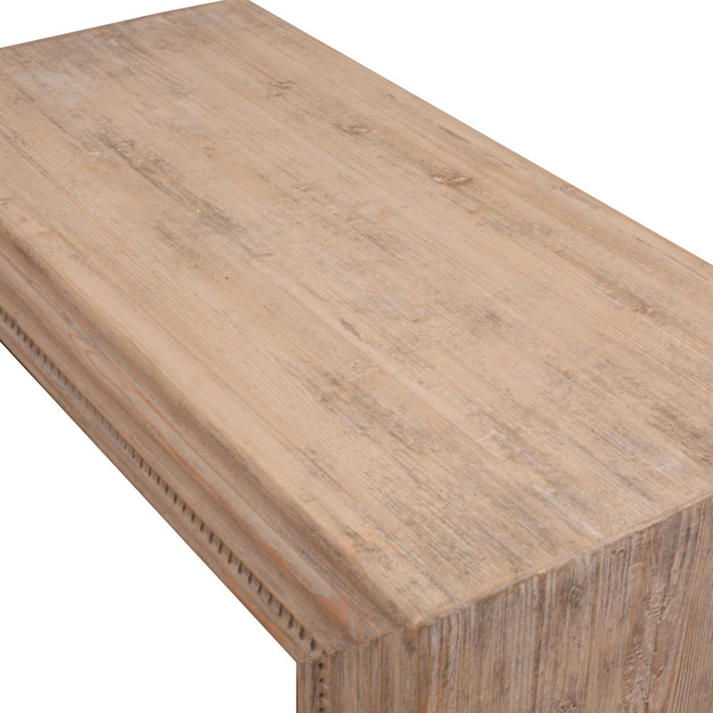 Solid Wood Coffee Table, 17.72" H x 55.12" L x 25.59" W