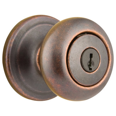 Juno Keyed Door Knob with SmartKey®