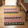 Tapis rouille / or en laine touffeté à la main Charbonneau