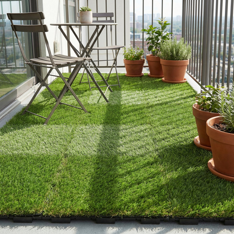 Carreau de terrasse en plastique 12 po x 12 po