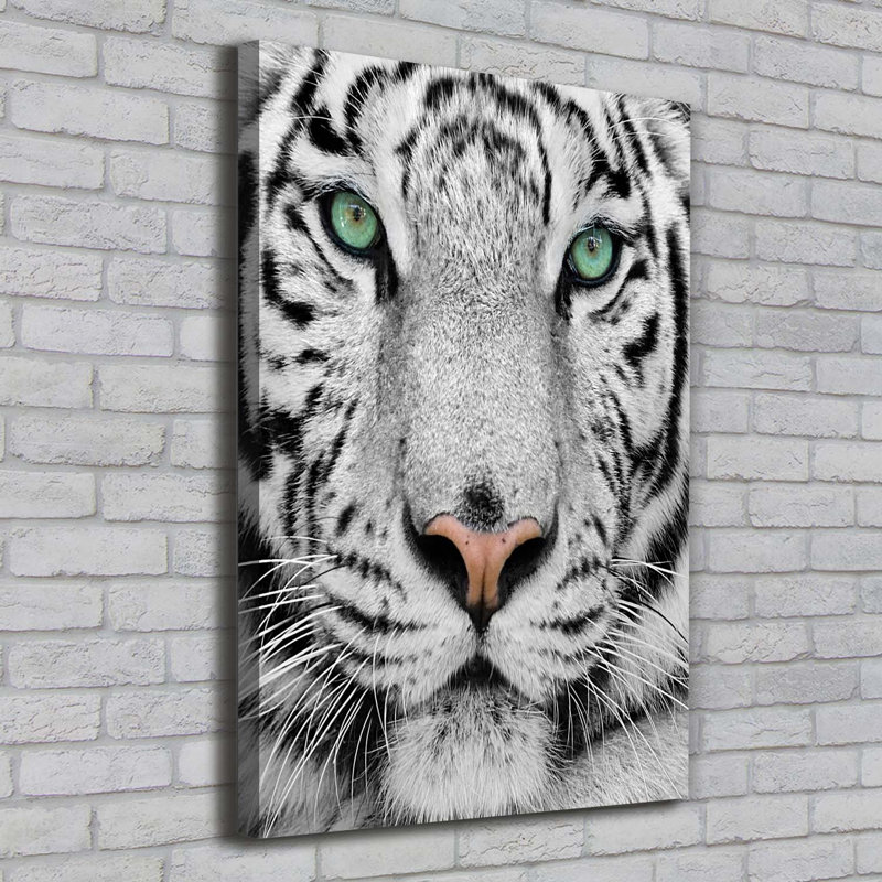 White Tiger - Wrapped Canvas Print
