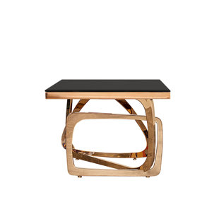 Table de bout en verre