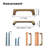 3 3/4'' Centre Bar Aluminum Pull Multipack