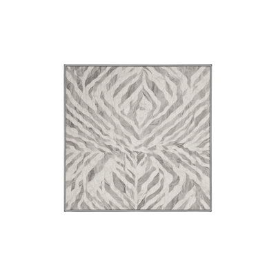 Machine Washable Gray Area Rug