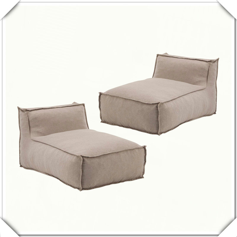 Fauteuil à billes Ramona, beige, ensemble de 2, Beige