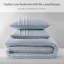 Ensemble de couette surdimensionné jacquard en fil de coton teint en blanc/taupe, 3 pièces, grand lit/queen-135104535-135104536